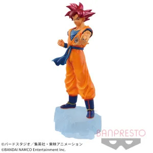 DRAGON BALL Z - DOKKAN BATTLE 7TH ANNIVERSARY FIGURE - Super Saiyan God Son Goku Character Article