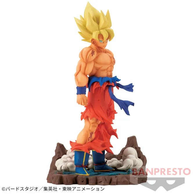 Designer Art Vintage Collectible Dragon Ball Z - History Box Vol. 3 - Super Saiyan Son Goku (VS FRIEZA)
