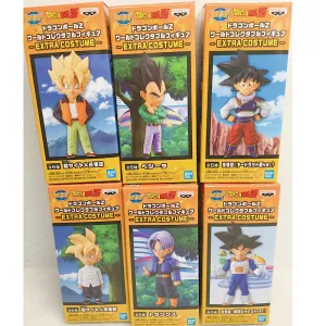Collector's Album Super Deformed Dragon Ball Z World Collectable Figure -EXTRA COSTUME ~ 6 types set 2561310