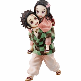 Collectible Object Demon Slayer: Kimetsu no Yaiba - Non-Dissolving Bond - Tanjiro Kamado & Nezuko Kamado (Last One Ver.) - Figure [Ichiban-Kuji Last One Prize]