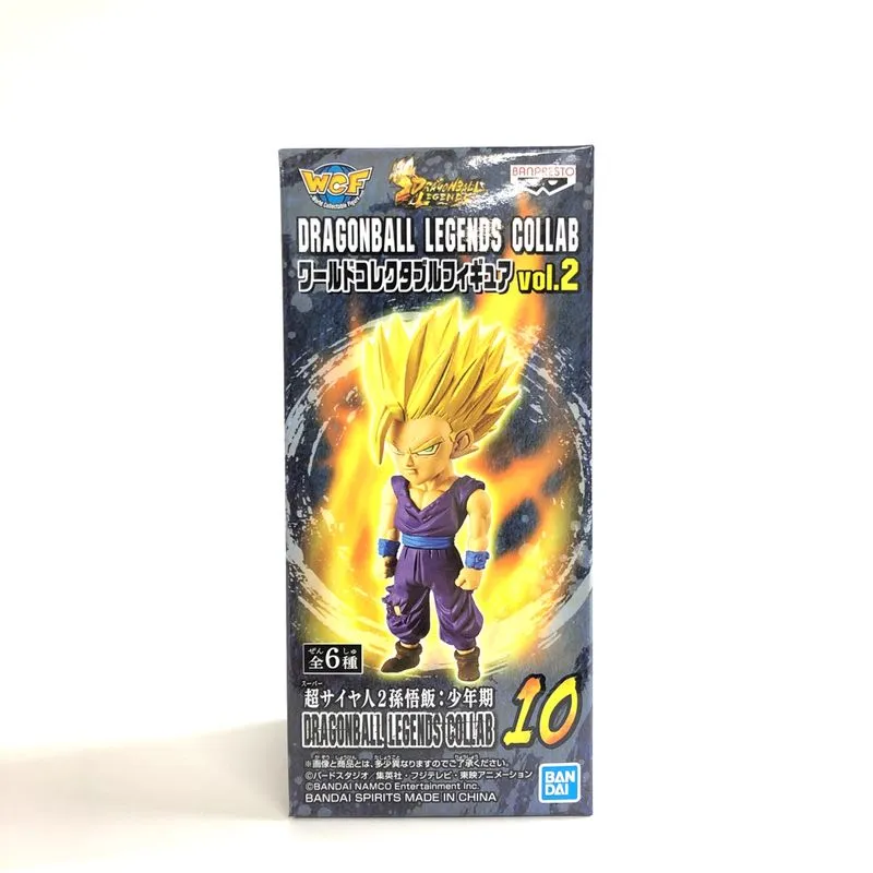DRAGONBALL LEGENDS COLLAB World Collectable Figure Vol.2 Super Saiyan 2 Son Gohan 81806 Protective Case
