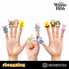 Artisanal Product Workstation Decor Herocross - FGR#001 Winnie The Pooh Fingerine (set of 10) ?S??
