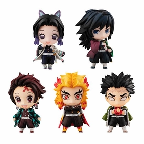 Demon Slayer: Kimetsu no Yaiba Tanjiro and the Pillars Mascot Set A PVC Creation Film Character