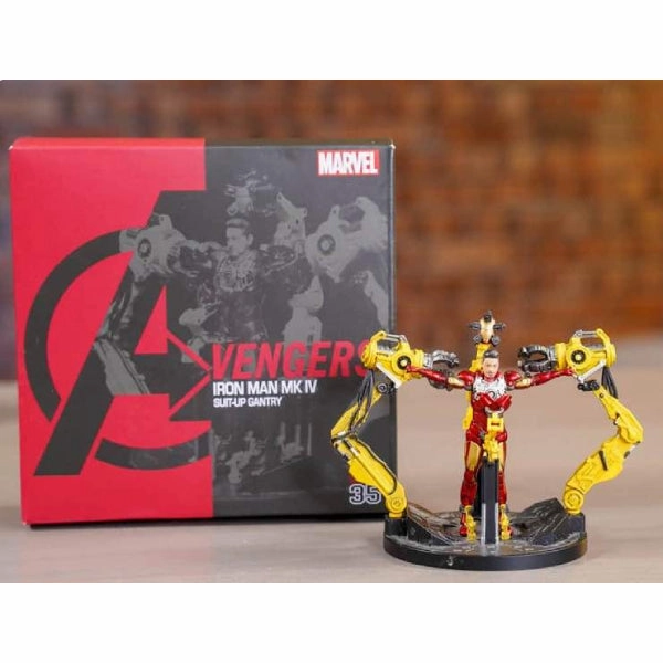 [1:35 Scale Model] Iron Man MK IV Suit-Up Gantry Arcade Game