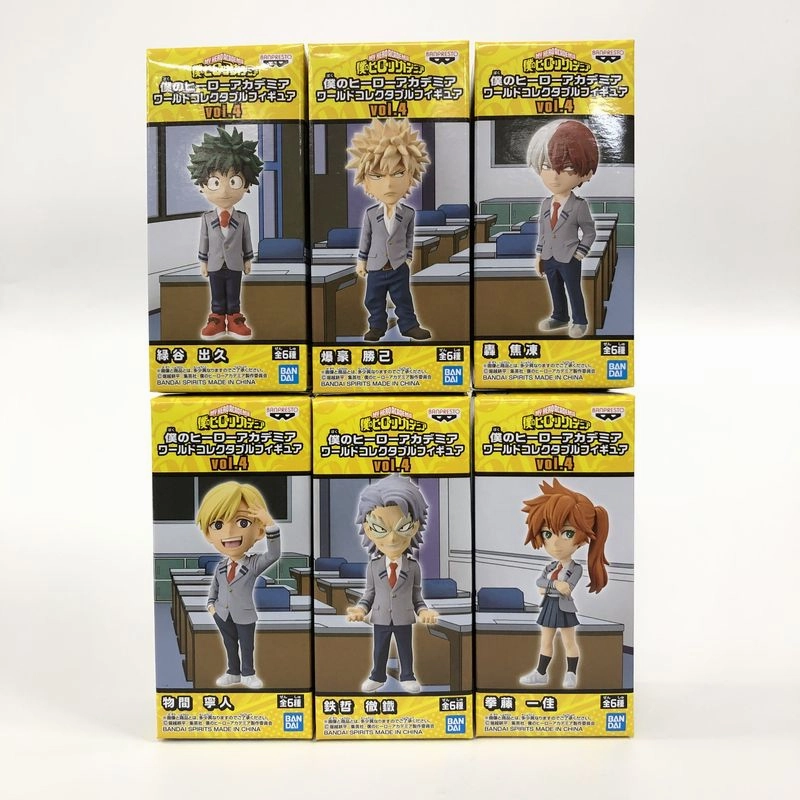Digital Sculpt My Hero Academia World Collectable Figure Vol.4 Set of 6
