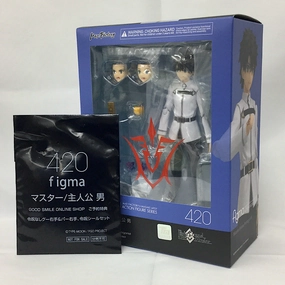 Figma 420 Master/The protagonist man GOODSMILE ONLINE SHOP Reservation Bonus "No Spellless Goo Goo Right & Par Right Hand, Delivery Curse Seal Set" (Fate/Grand Order) Limited Collection Cyborg Design