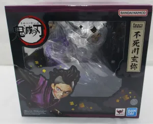 Figuarts ZERO Demon Slayer: Kimetsu no Yaiba Genya Shinazugawa Retail Package Display Shelf
