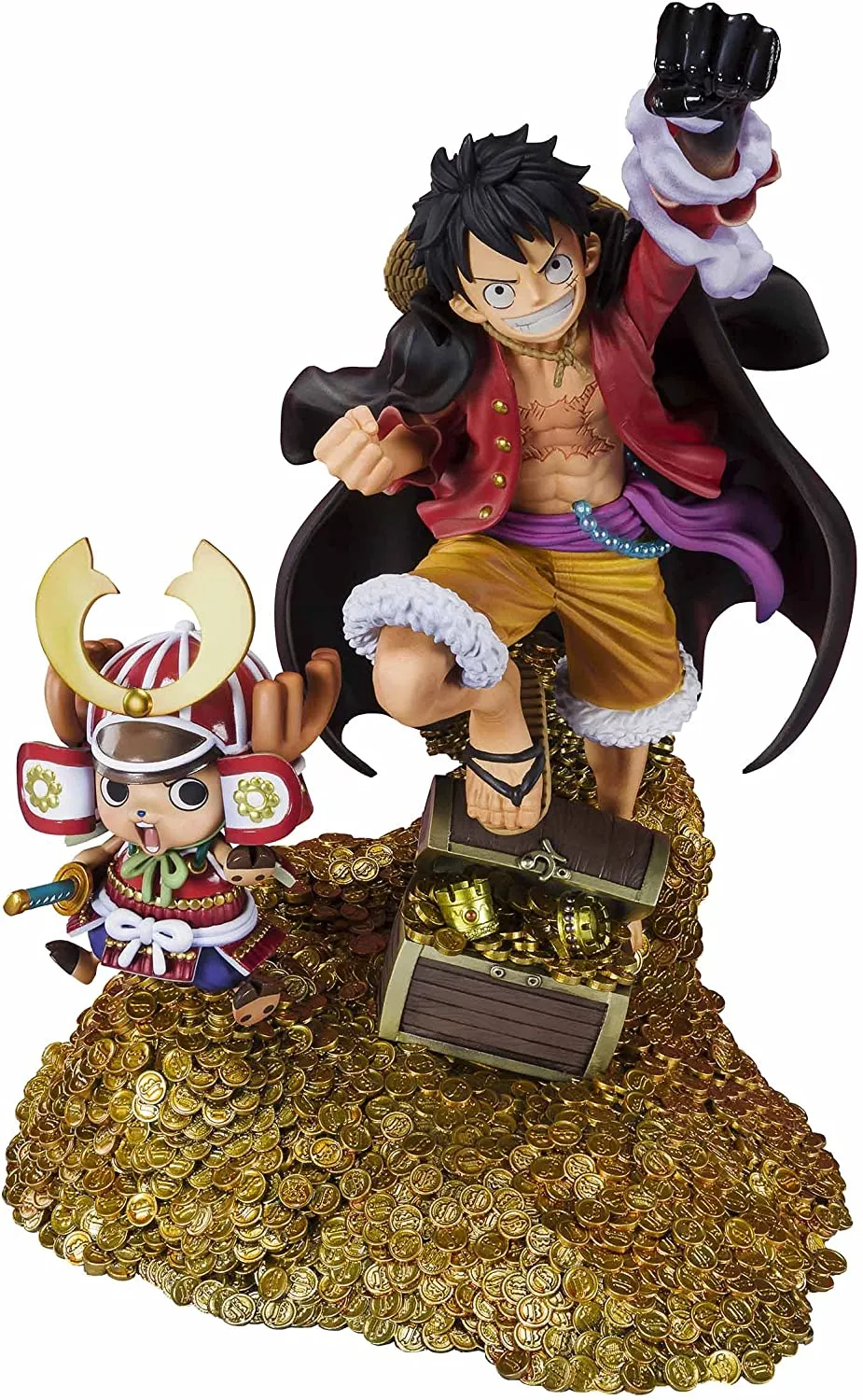Robot Merchandise Series Set Figuarts ZERO Monkey D. Luffy -WT100 Commemoration Eichiro Oda New Illustration 100 Famous Views and Pirates- "ONE PIECE"