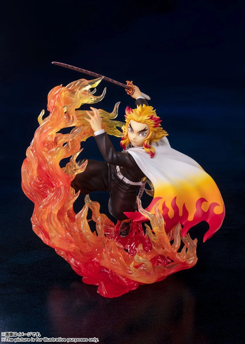 Figuarts ZERO Kyojuro Rengoku Flame Breathing "Demon Slayer: Kimetsu no Yaiba" Urban Art Chibi Goods