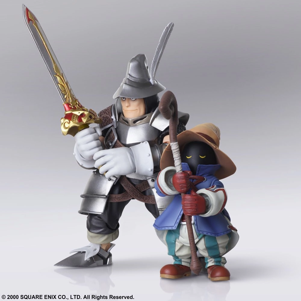 FINAL FANTASY IX BRING ARTS VIVI Ornitier & Adelbert Steiner Action Figures Spiritual Figure