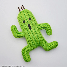 Final Fantasy Knitted Plush Cactuar Movie Toy Weapon Prop