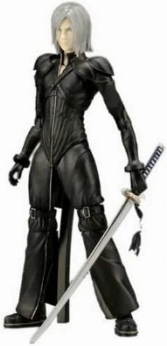 Character Toy Chibi Statue Final Fantasy VII AC - Play Arts: Kadaj Complete Figure