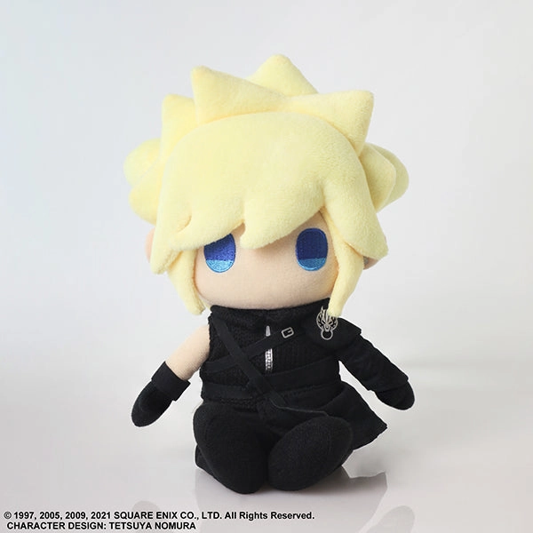 Final Fantasy VII Advent Children Plush Cloud Strife Action Collectible Themed Background