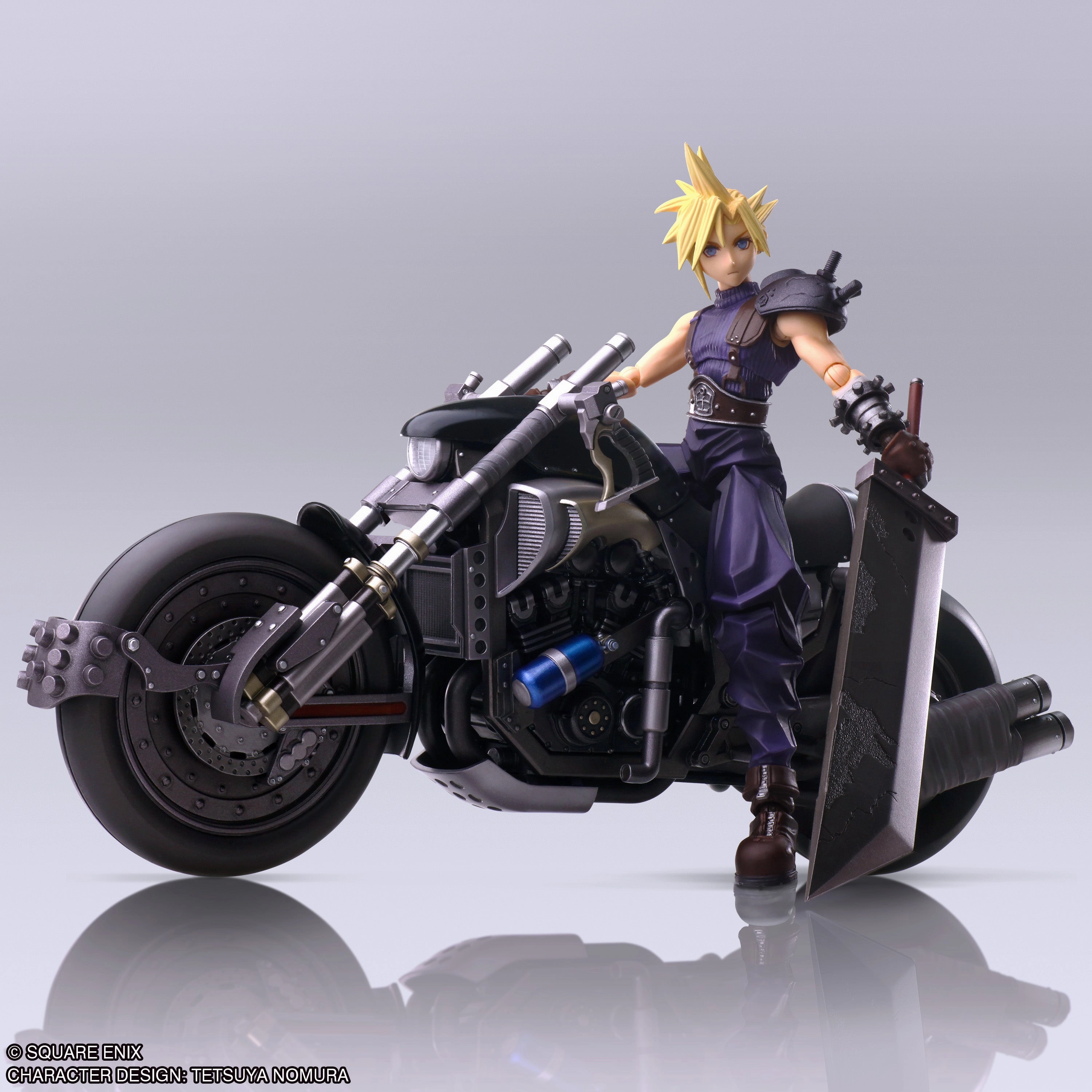 Final Fantasy VII BRING ARTS Cloud Strife & Hardy-Daytona Virtual Good Pre Columbian