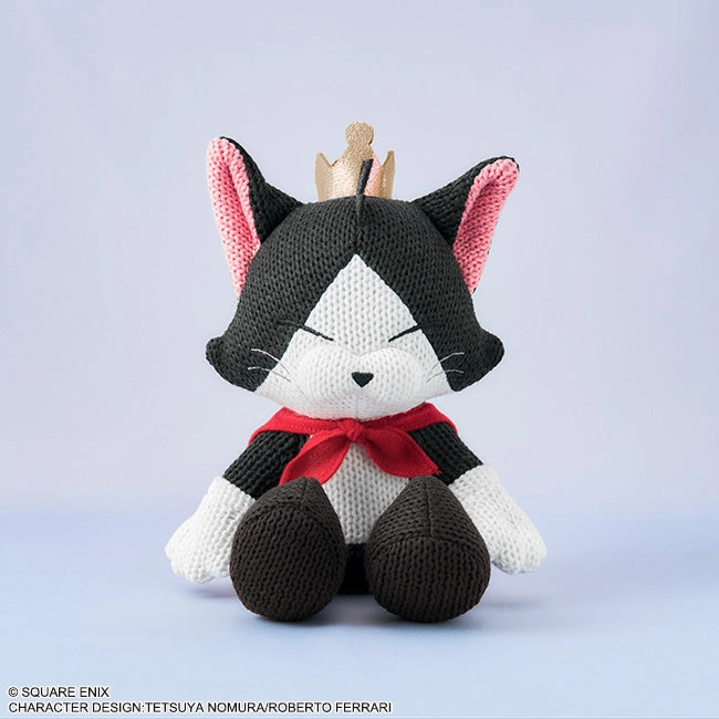 Superhero Display Collectible Item Final Fantasy VII Remake Knitted Plush Cait Sith
