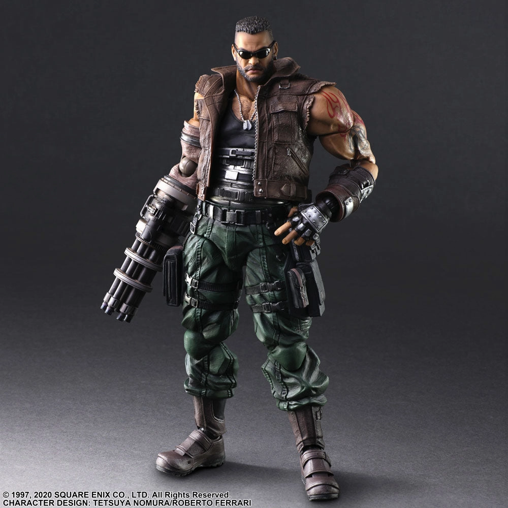Limited Collectible Designer Goods Final Fantasy VII Remake PLAY ARTS Kai Barret Wallace Version 2