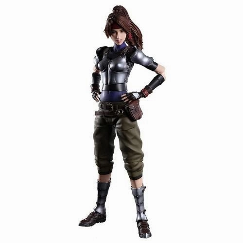 Mid Century Media Attention Final Fantasy VII Remake PLAY ARTS Kai Jessie