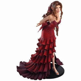 Collectible Character Anime Figure Final Fantasy VII Remake STATIC ARTS Aerith Gainsborough -Dress Ver.-