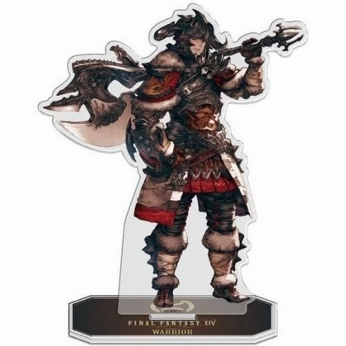 Final Fantasy XIV Job Acrylic Stand <Warrior> Vinyl Unit