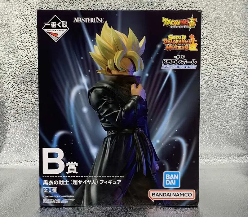 Ichiban Kuji Dragon Ball SUPER DRAGONBALL HEROES 4th Mission B Award Black Rear Warrior (Super Saiyan) Figure 62520 Abstract Form