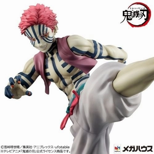 G.E.M. Series Demon Slayer: Kimetsu no Yaiba Upper Rank 3 Akaza Complete Figure Classical Statue World Collector