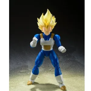 Bookshelf Accent TV show S.H.Figuarts "Dragon Ball Z" Super Saiyan Vegeta -Awakening Super Saiyan Blood-