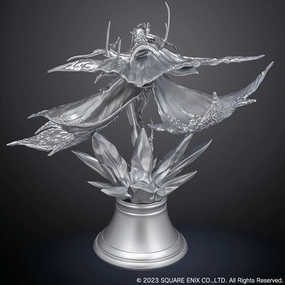 FINAL FANTASY XVI Launch Commemorative Lottery Prize LAST: Diorama Figure ??Summoned Beasts Shiva?? Silver Ver. Anime Piece Anime Goods