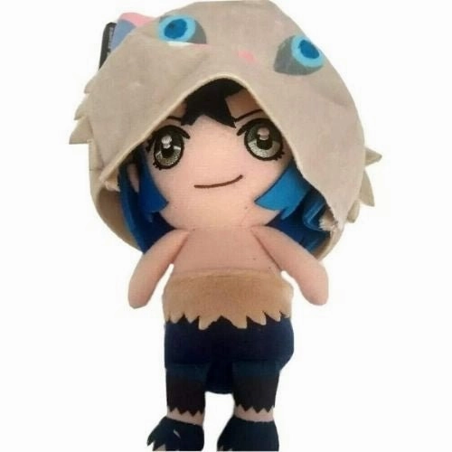 Demon Slayer: Kimetsu no Yaiba Chibi Plush Inosuke Hashibira Official Merchandise