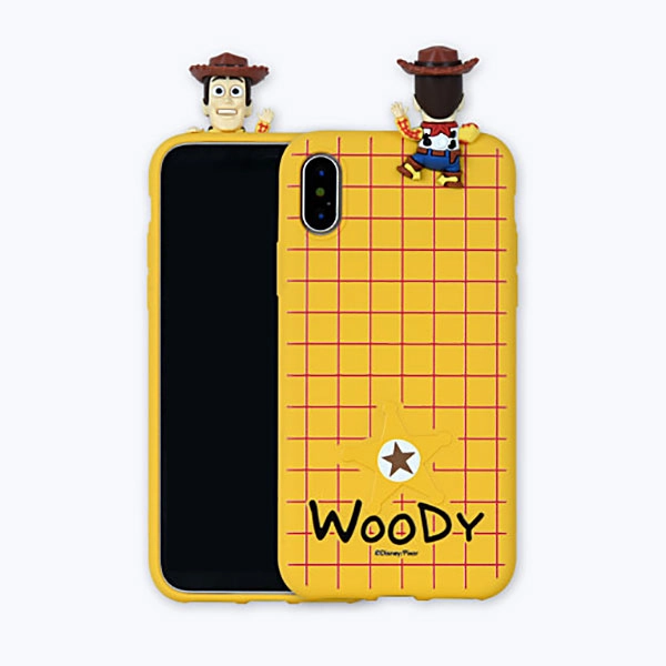Cute Mascot Designer Sculpture Woody Toy Story Disney mini Figure Protective Soft iphone Case