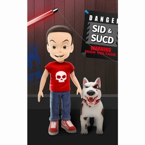 PVC Unit Superhero Art Herocross - ??????? HVS#045RD 24" Toy Story Sid   SCUD