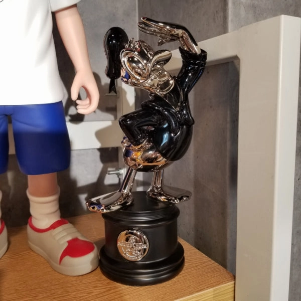 Herocross - AMS#002BK Donald Duck Black Silver ver. ?????? Vinyl Showcase Movie Object