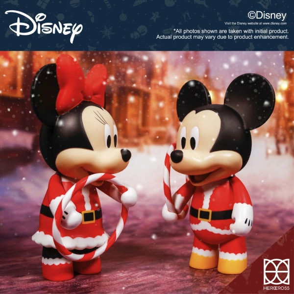 Christmas Ornament Exhibition Ready Herocross - CFS HOOPY MICKEY FRIENDS X'MAS VER. (Mickey / Minnie / Donald / Daisy) ???? ???? ?????? ??z ?}?Q