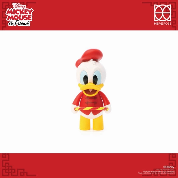 Herocross CFS #72-75 Mickey and Friends Hoopy Chinese New Year Version (Mickey Mouse / Minnie Mouse / Donald Duck / Daisy Duck) Lifetime Hobby Designer Statue