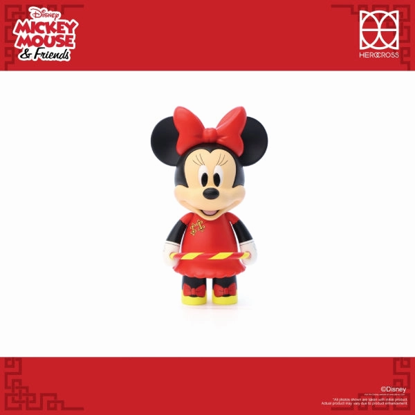 Press Worthy Anime Piece Herocross CFS #72-75 Mickey and Friends Hoopy Chinese New Year Version (Mickey Mouse / Minnie Mouse / Donald Duck / Daisy Duck)