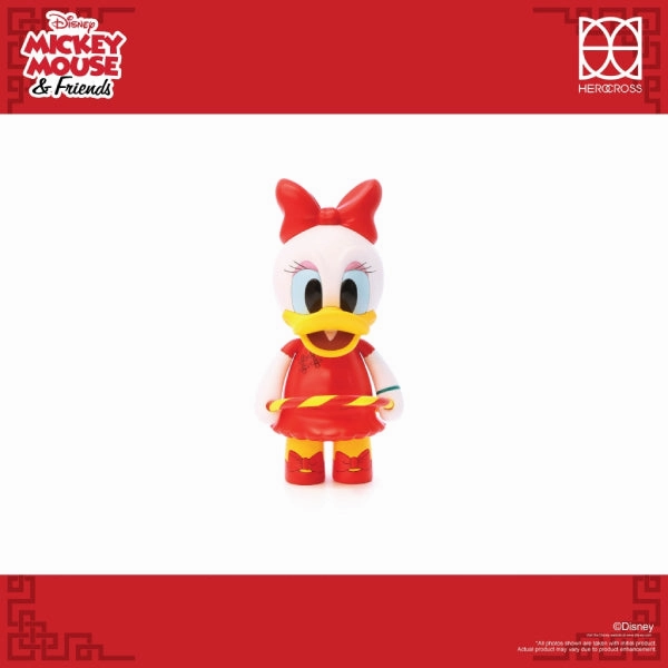 Exclusive Outfit Herocross CFS #72-75 Mickey and Friends Hoopy Chinese New Year Version (Mickey Mouse / Minnie Mouse / Donald Duck / Daisy Duck)