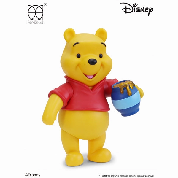 Herocross Disney HVS#012 Winnie The Pooh Action Figure Family Heirloom