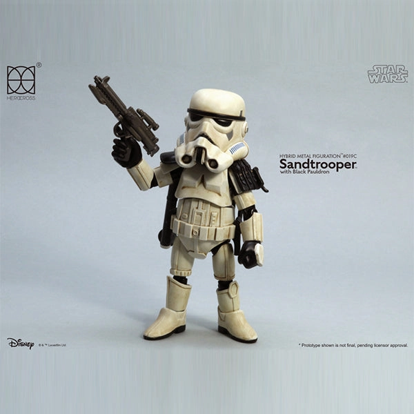 Movie Collectible Herocross HMF#019C Star Wars Sandtrooper with Black Pauldron Action Figure