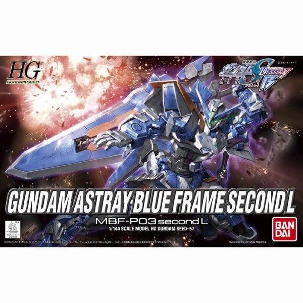 Licensed Product Brand Advocate HG 1/144 GUNDAM ASTRAY BLUE FRAME SECOND L ?C?? ????_