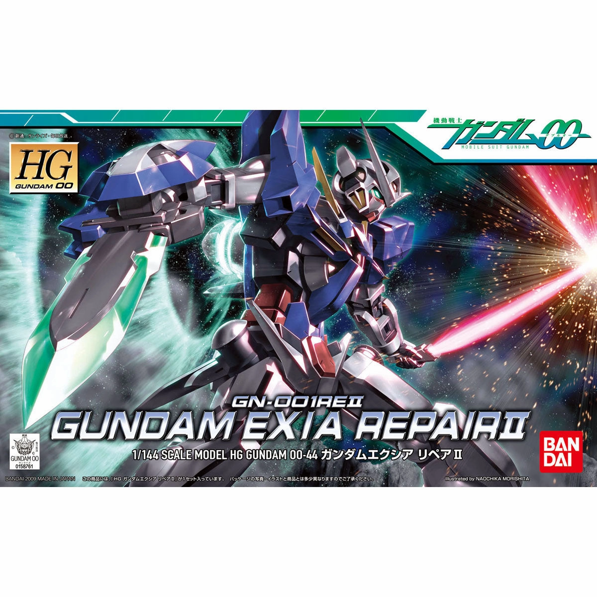 HG 1/144 Gundam Exia Repair II ?C?? ???_???? ????II?? Movie Decor