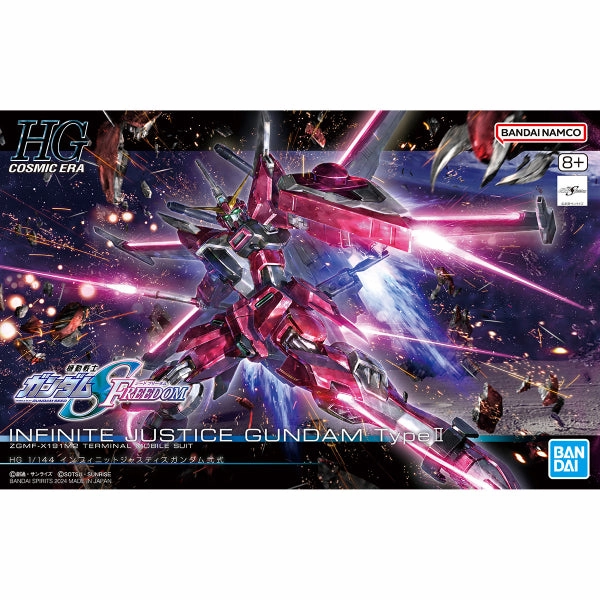 HG 1/144 INFINITE JUSTICE GUNDAM Type?? ?C?? ???_ ?o?????x???_?E typeII stress relief