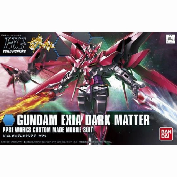 PVC Statue HGBF 1/144 GUNDAM EXIA DARK MATTER ?C?? ???_ ???????|???_????