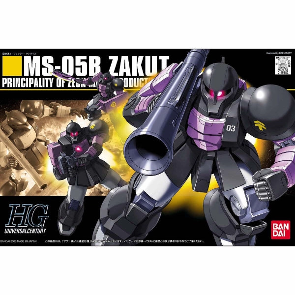 Seasonal Rotation HGUC 1/144 MS-05B ZAKU I BLACK TRI STARS ?C?? ???_ ???? ?????B??