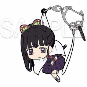 Gaming Decor Miniature Article Demon Slayer: Kimetsu no Yaiba Kanao Tsuyuri Tsumamare Smartphone Strap and Keychain