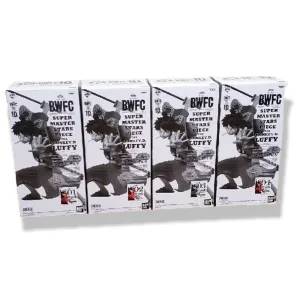 Ichiban Kuji One Piece BWFC Super Master Stars Piece The Monkey. D. LUFFY A, B, C, D Award Set Luffitaro Designer Art Pixar Character