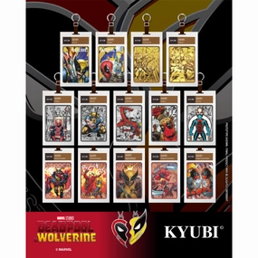 Robot Sculpture All Season KYUBI Charm Collection Series 4 - Deadpool & Wolverine MARVEL ???? ?????