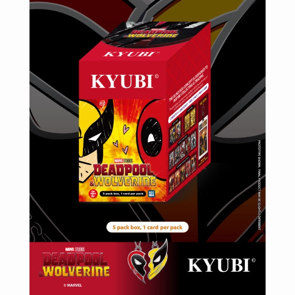 Handicraft Item Comic Adaptation KYUBI Charm Collection Series 4 - Deadpool & Wolverine MARVEL ???? ?????