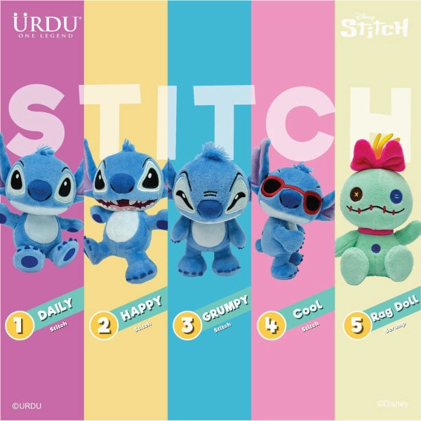 Film Prop Replica Ball Joint Urdu - Disney Action Softoy Series - Stitch (set of 5) ????