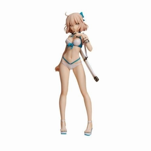 Assemble Heroines Fate/Grand Order Assassin/Souji Okita [Summer Queens] 1/8 Half Completed Assembly Figure PVC Unit Samurai Figure