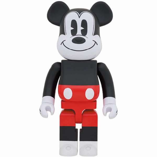 BE@RBRICK MICKEY MOUSE (R&W 2020 Ver.) 1000?? Blue Ribbon