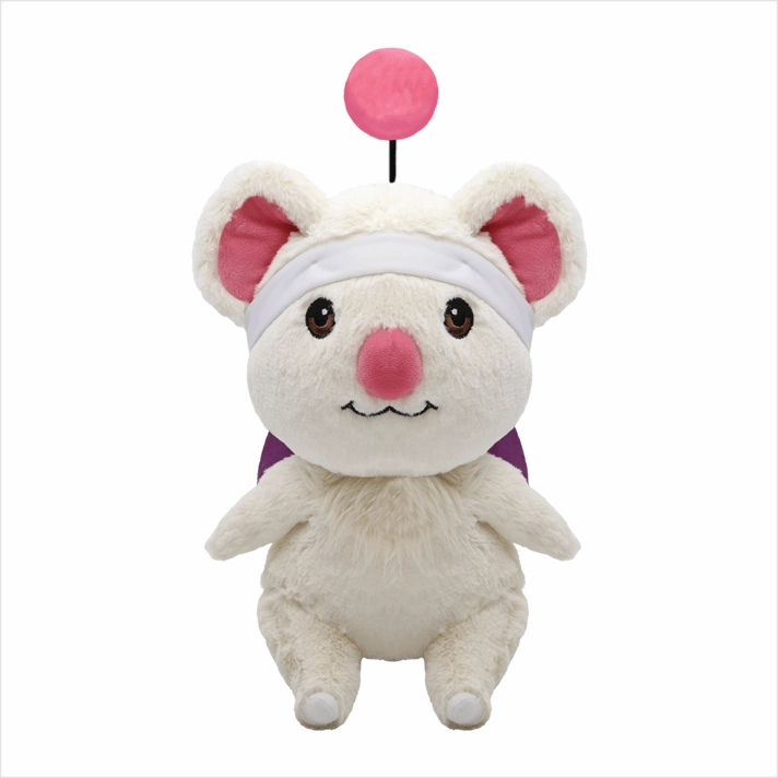 Avid Fan FINAL FANTASY ?? REMAKE Launch Commemorative Lottery Prize C Moogle Plush Toy